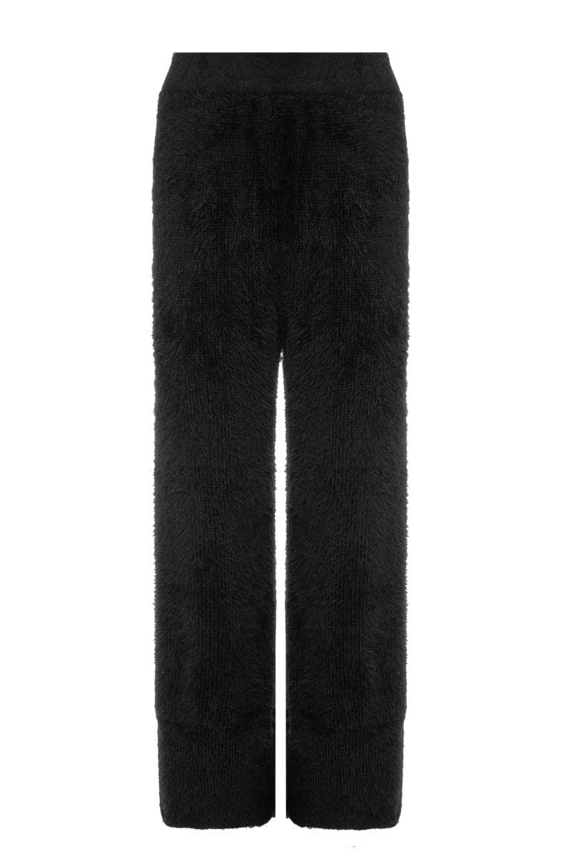 KNITTED BLACK SEQUIN SET