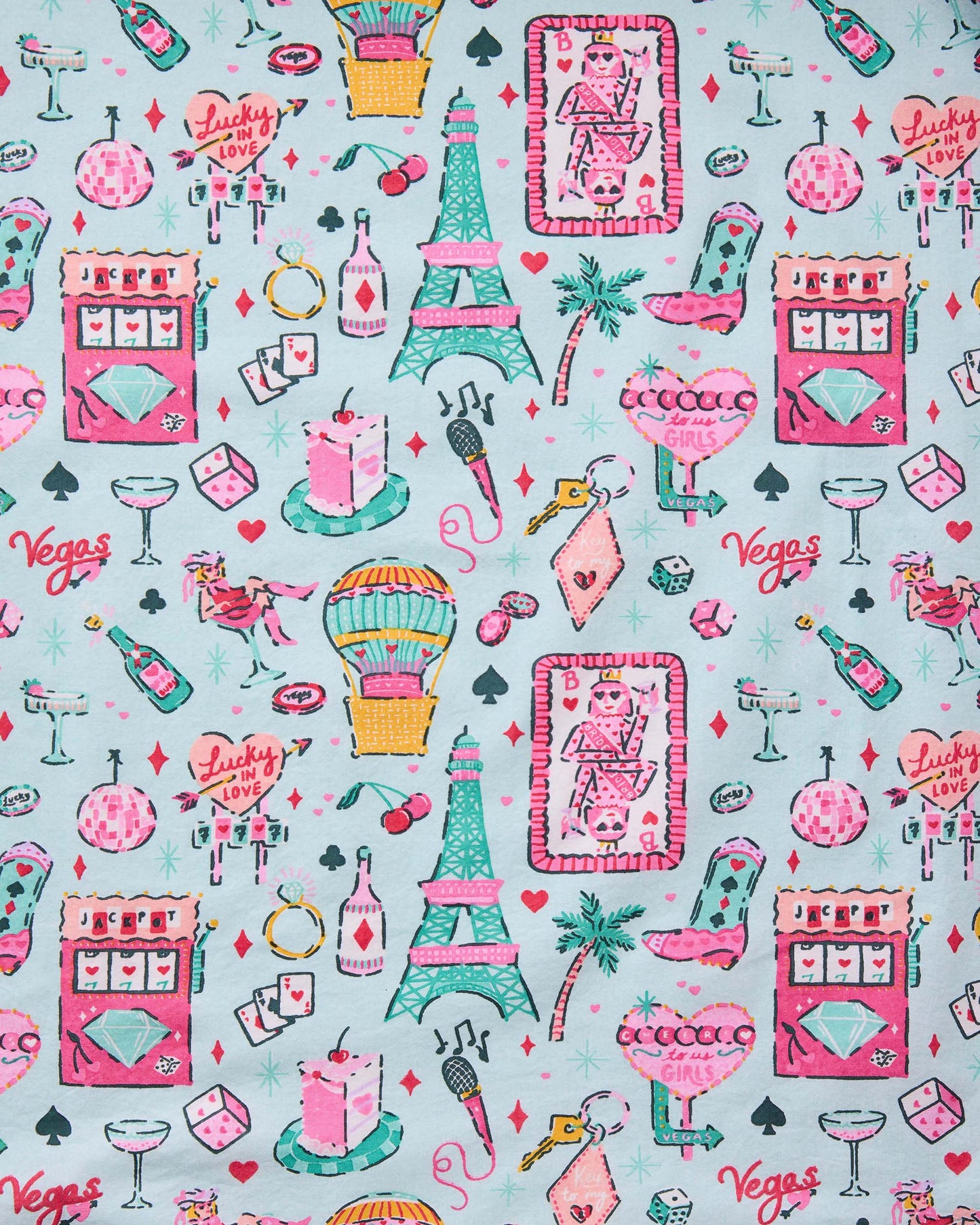 Viva Las Vegas - The Traveler Tote - Mint
