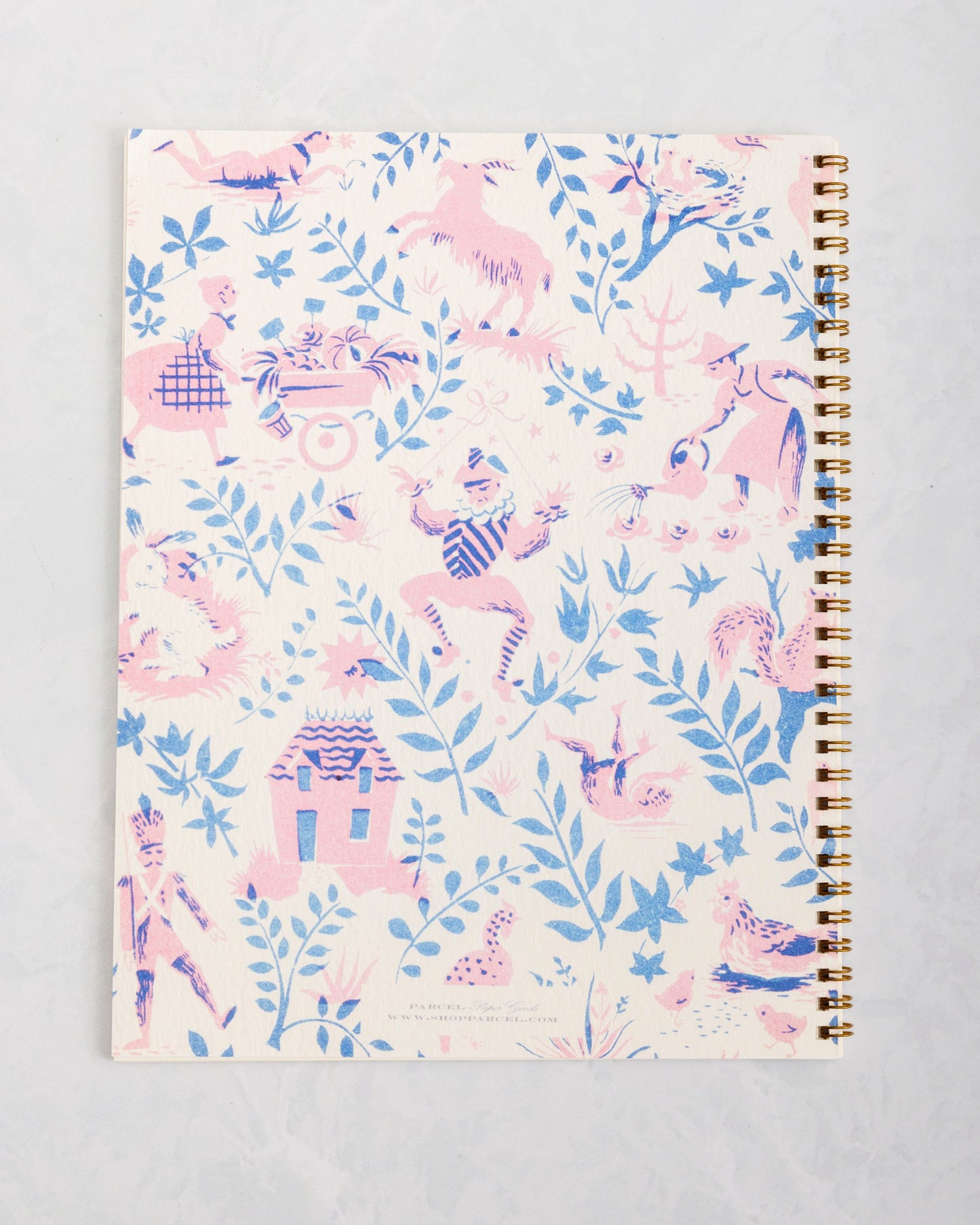 Pink and Blue - French Storybook Notebooks - Parcel