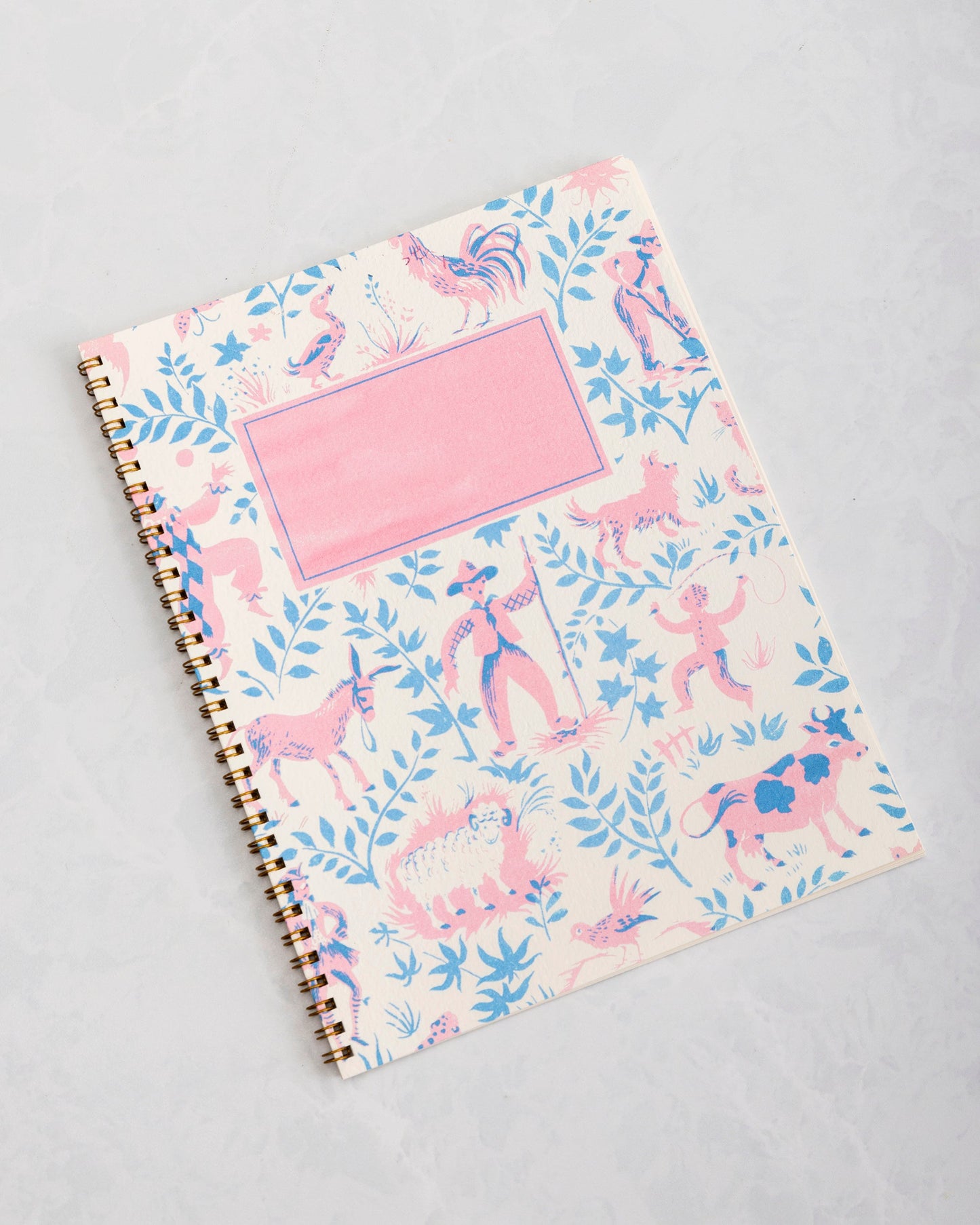 Pink and Blue - French Storybook Notebooks - Parcel