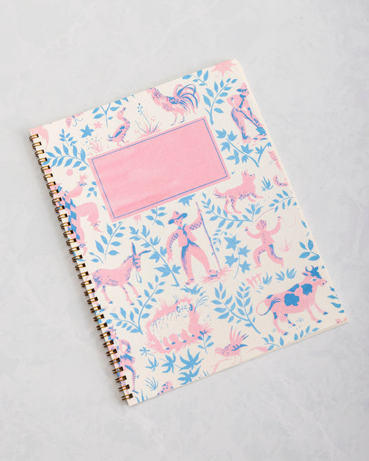 Pink and Blue - French Storybook Notebooks - Parcel