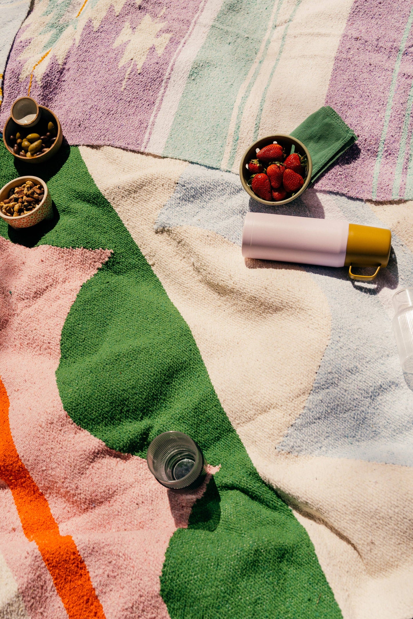 Green Combo - Blanket Roll
