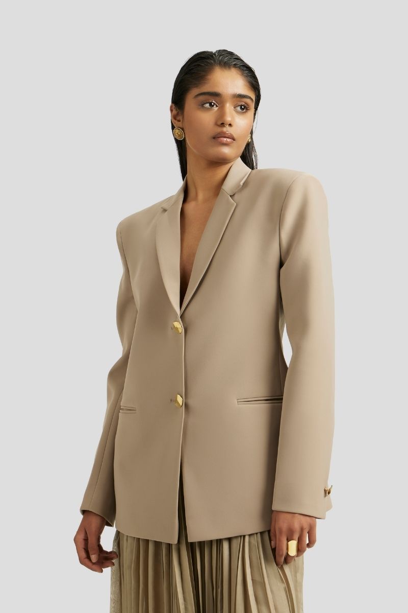 BRYCE BLAZER SET IN BEIGE