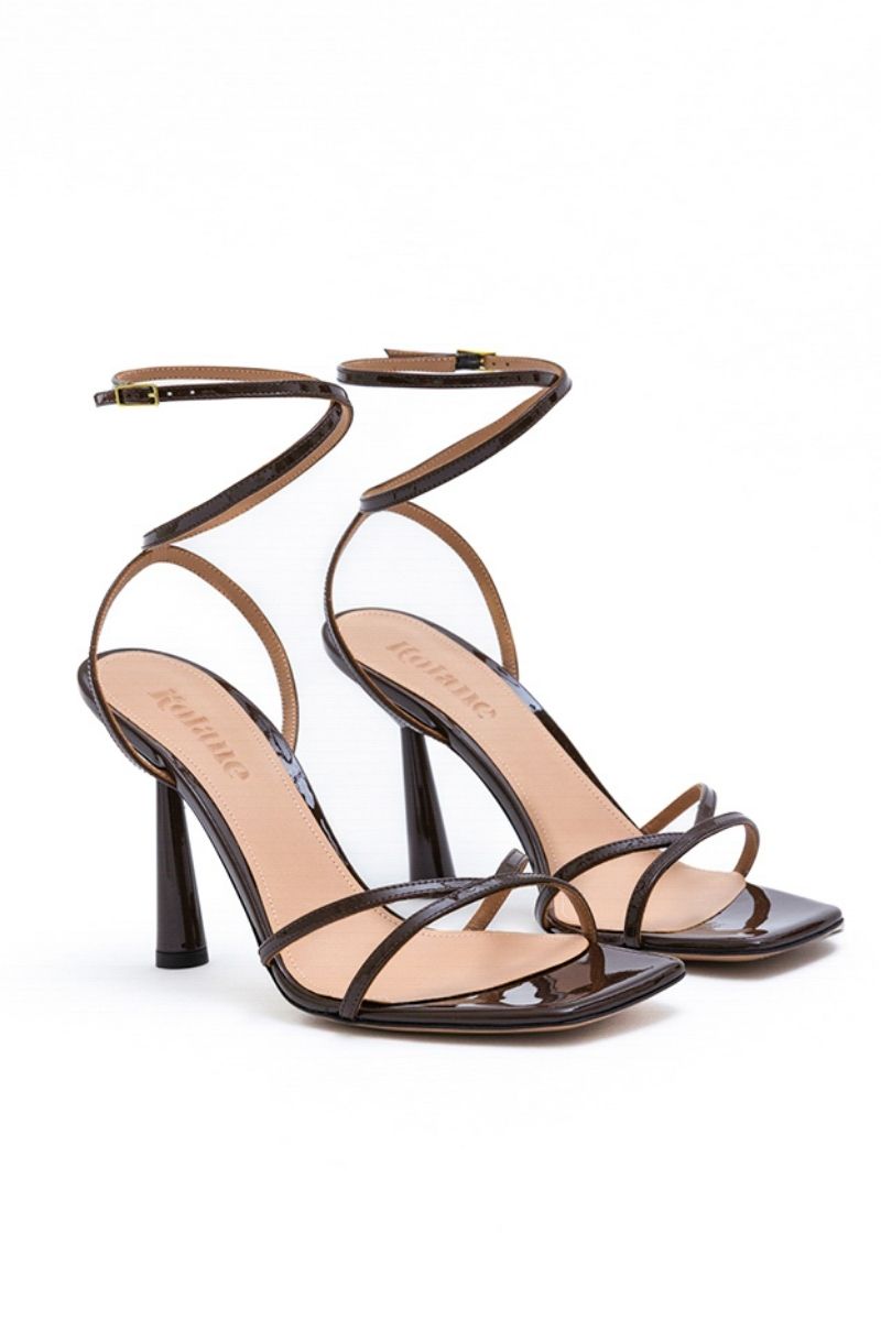 KIM SANDAL IN CHOCOLATE BROWN