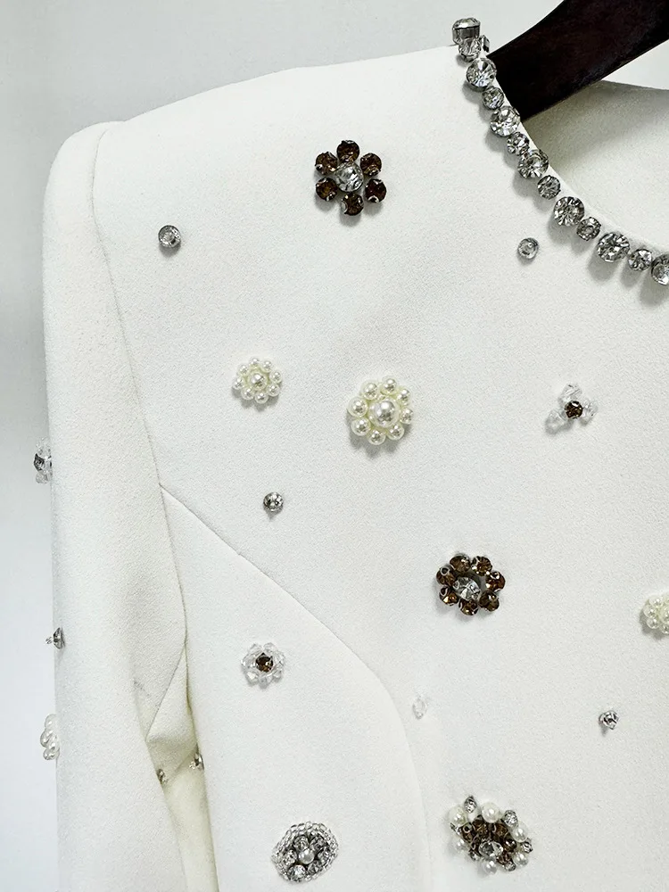 Luxury Crystal Embellished Maxi Dress