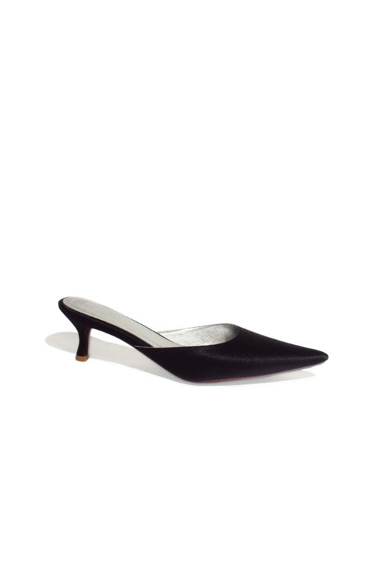 AUDREY BLACK KITTEN HEEL