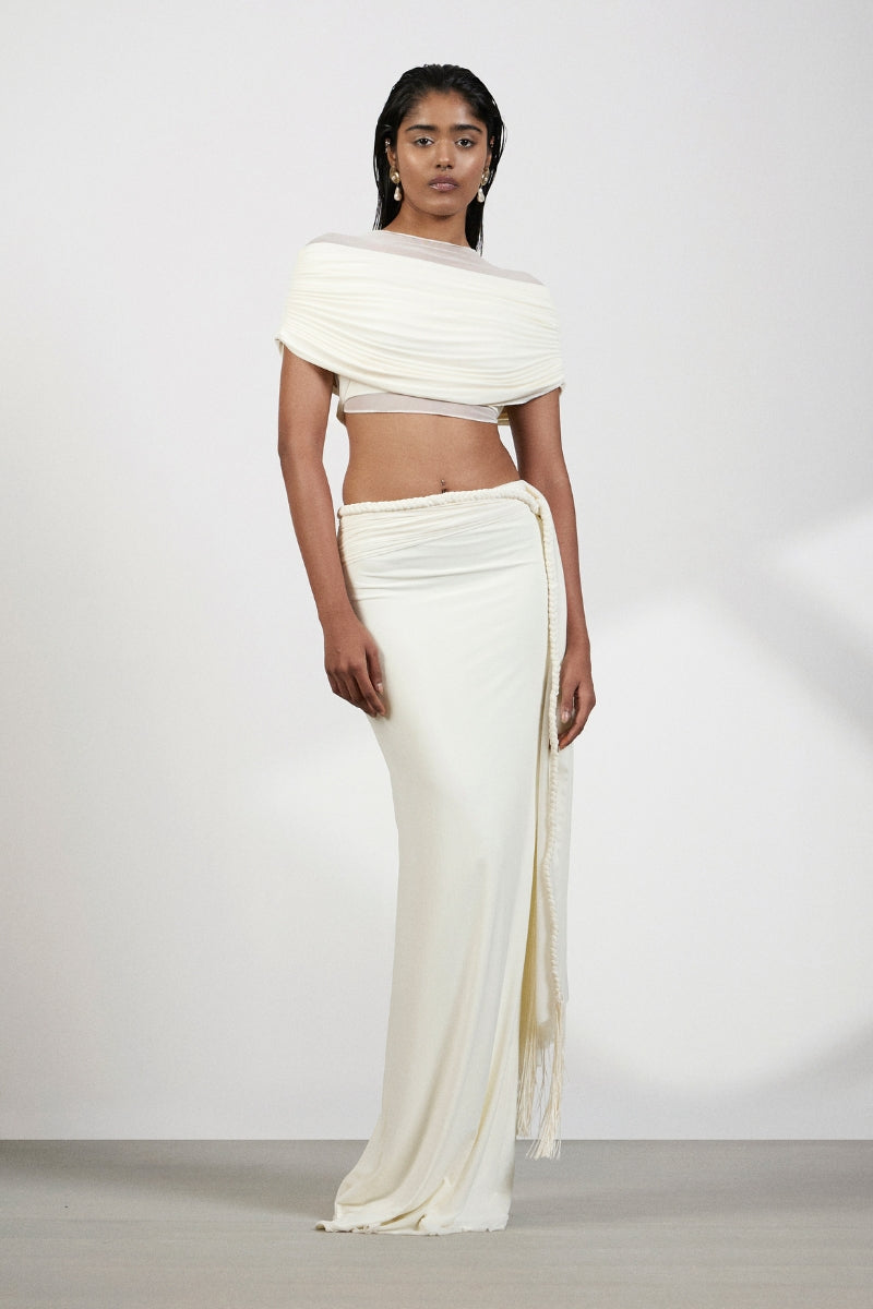 ALYSSA TOP AND SKIRT SET