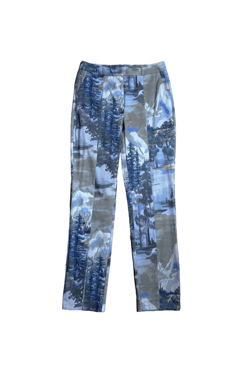 BLUE LANDSCAPE SUIT SET