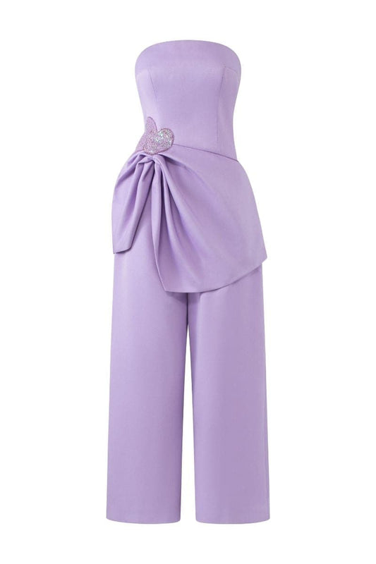ESTELLE GATHERED TOP AND NOELLE PANTS SET