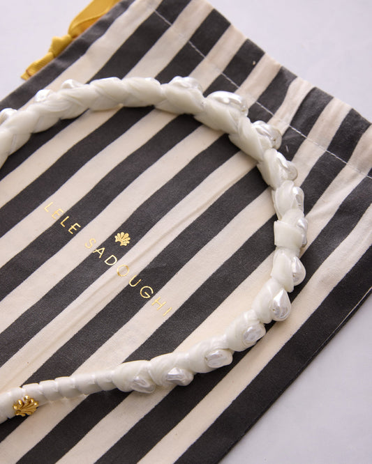 Ivory - Baroque Headband - Lele Sadoughi