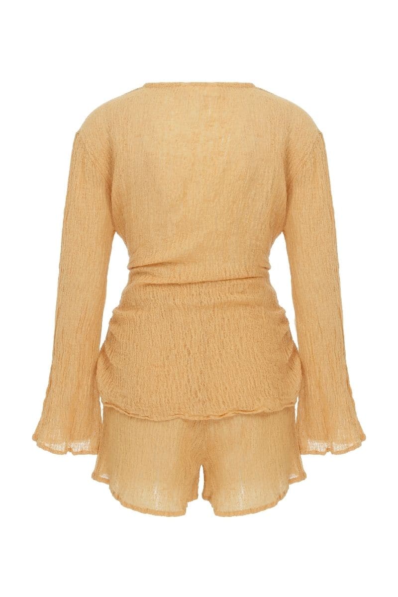 WOOD TRUSH SANDY TOP AND SHORTS SET