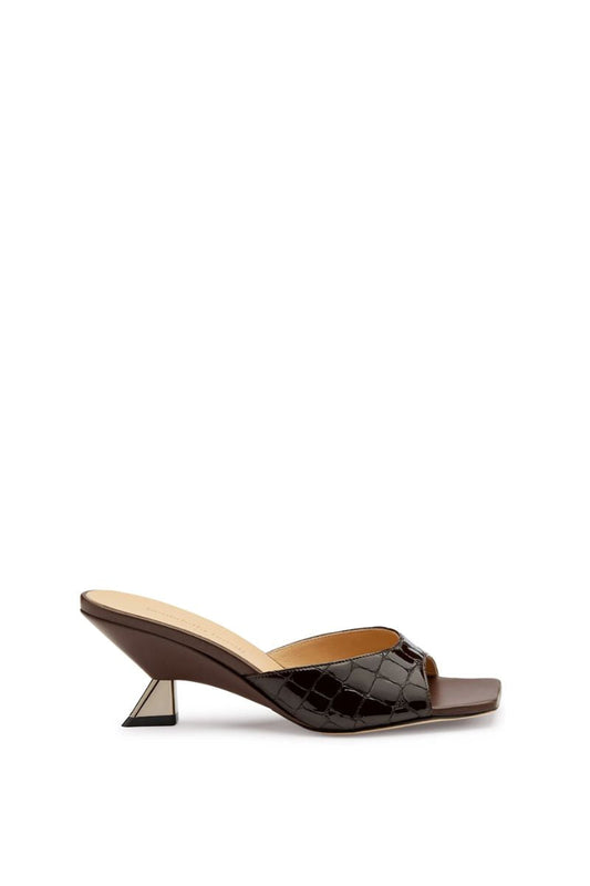 SANDALO ALYSSA MOKA HEELS