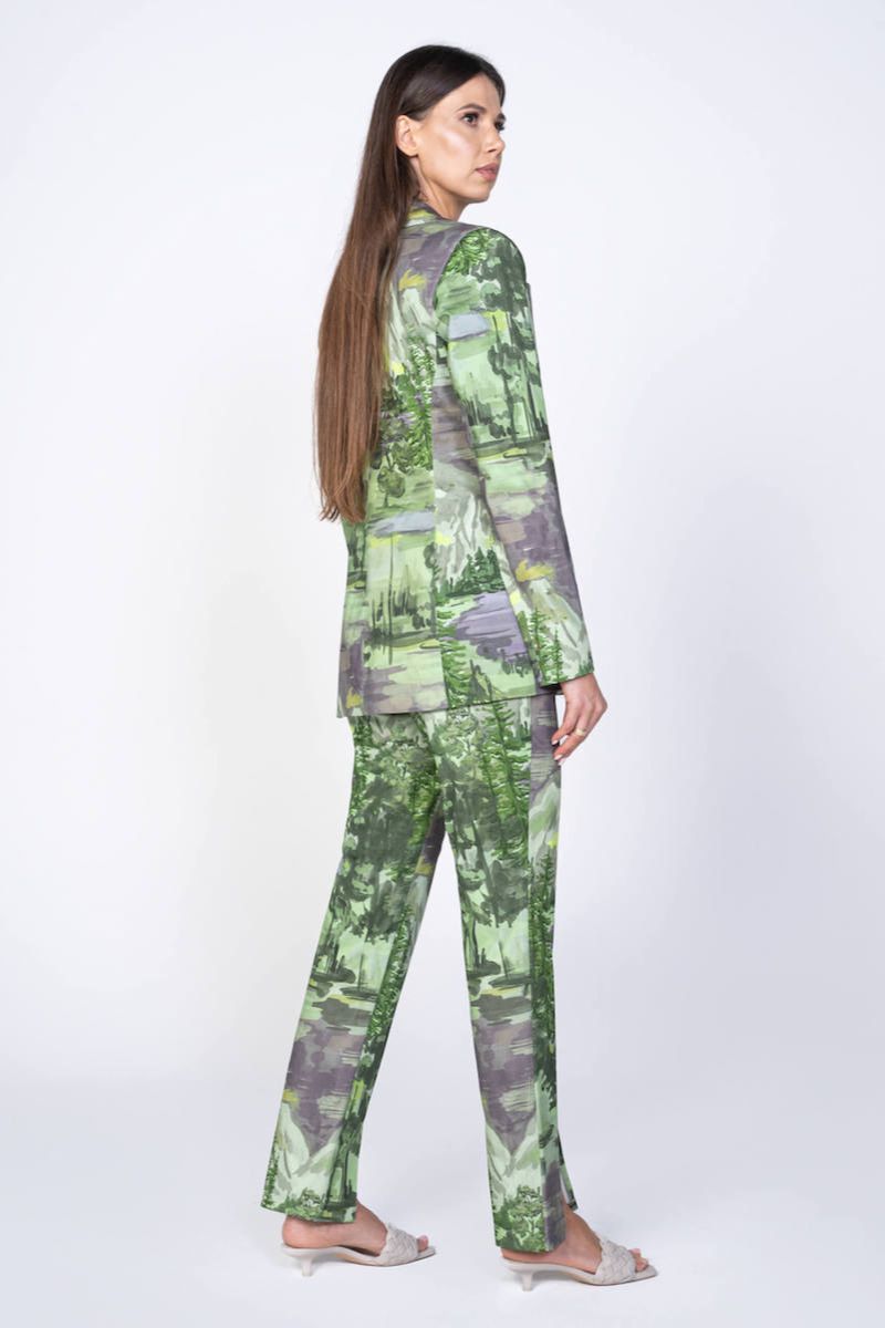 GREEN LANDSCAPE SUIT SET