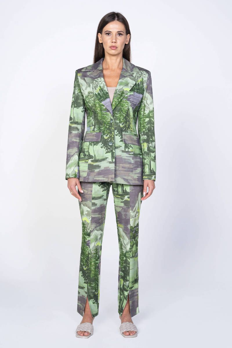 GREEN LANDSCAPE SUIT SET