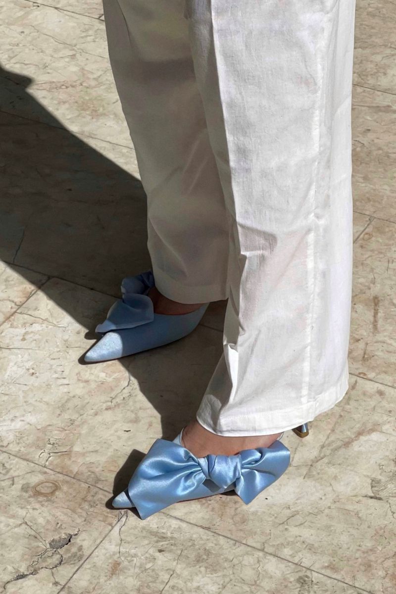 CINDERELLA BOW HEELS