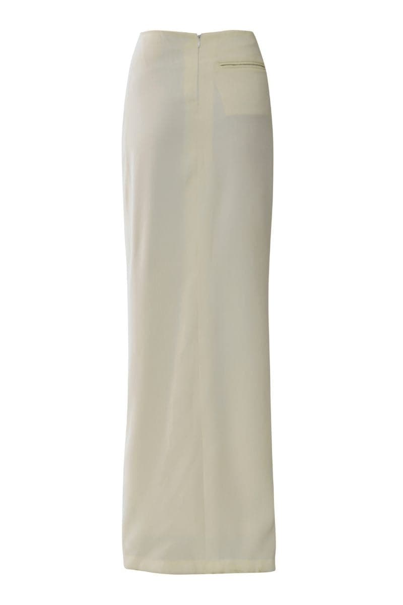 LENA OFF WHITE BLAZER AND SKIRT SET
