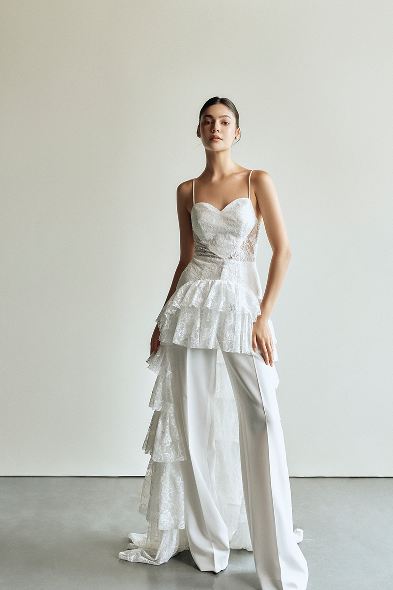 SIMPLY WHITE ELEGANT OUTFIT SET