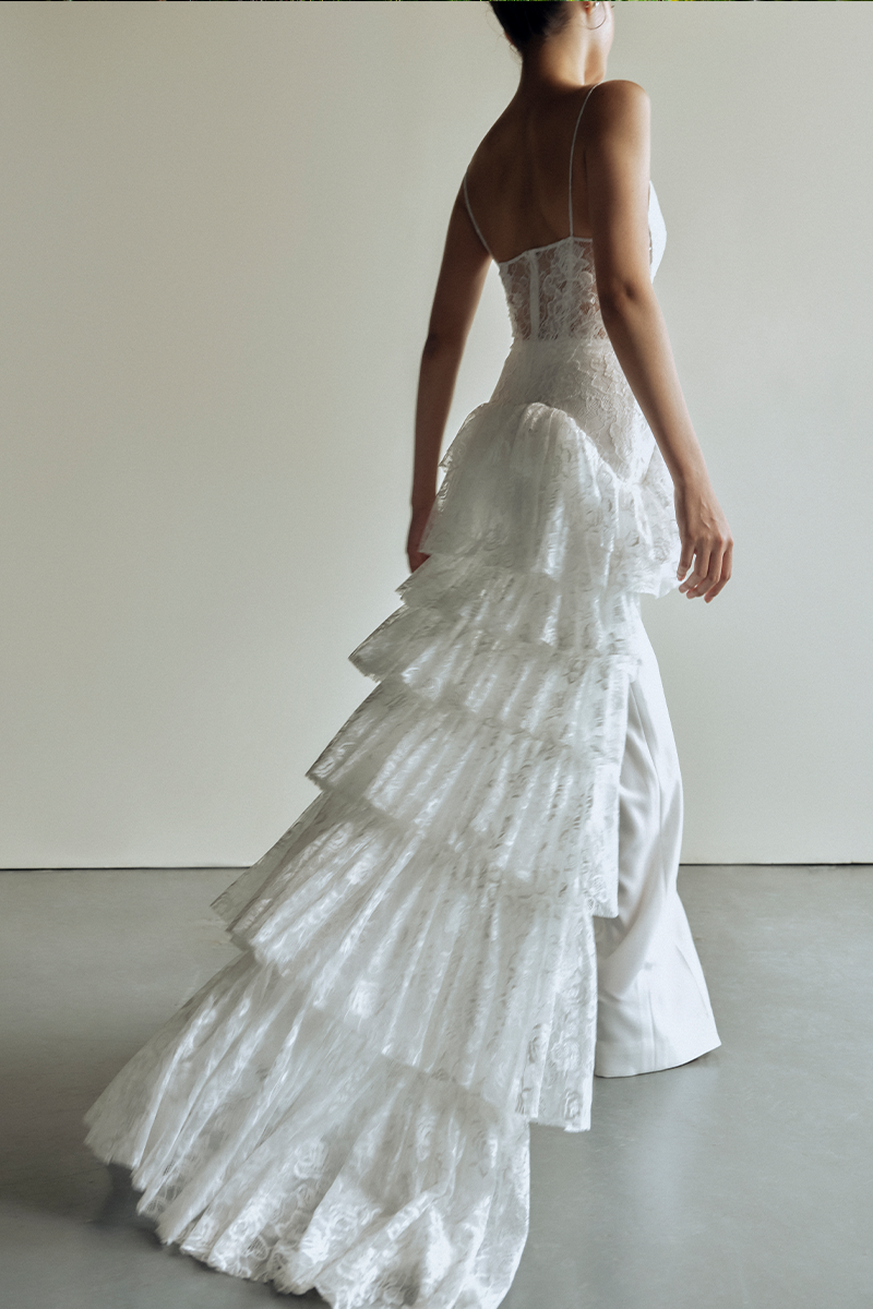 SIMPLY WHITE ELEGANT OUTFIT SET