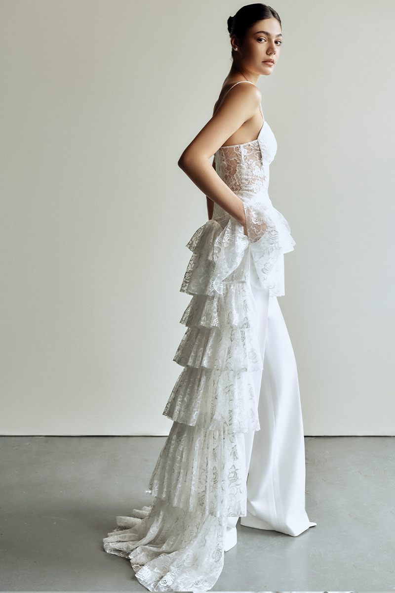 SIMPLY WHITE ELEGANT OUTFIT SET