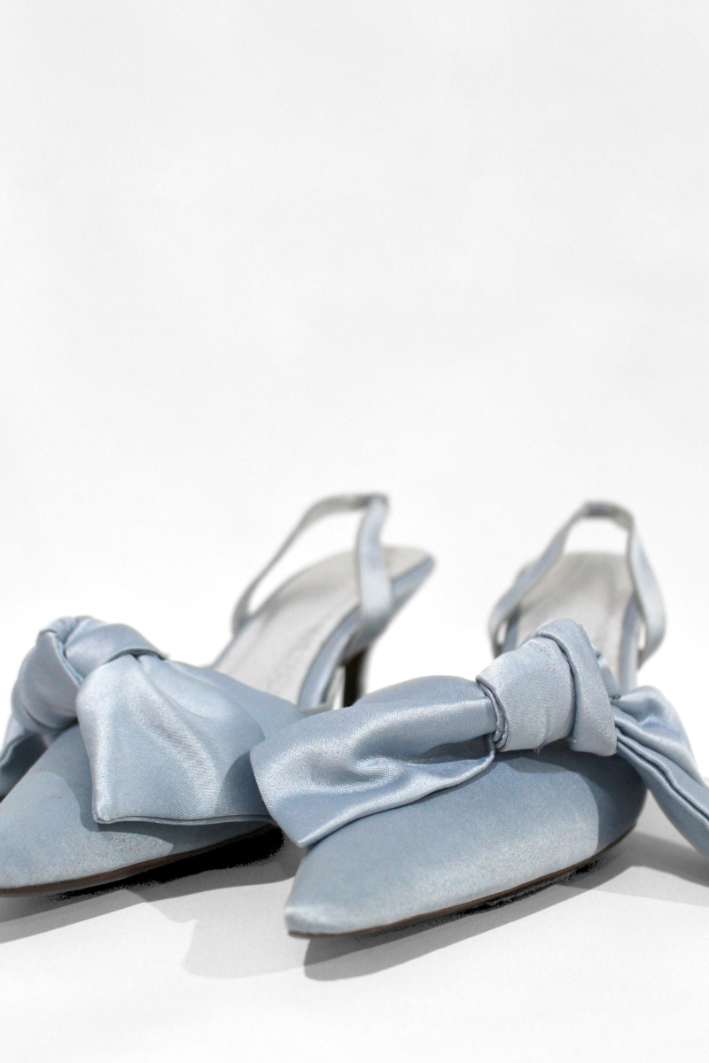 CINDERELLA BOW HEELS