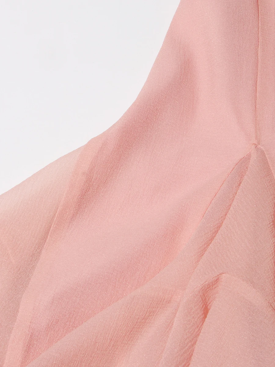 Elegant Ruffle Flare Sleeve Dress