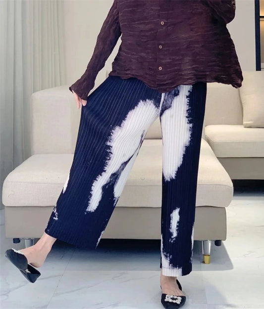 Luxury Japanese Pleated Pants