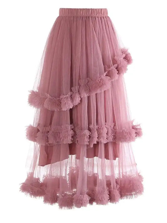Luxurious Tulle Frill Skirt