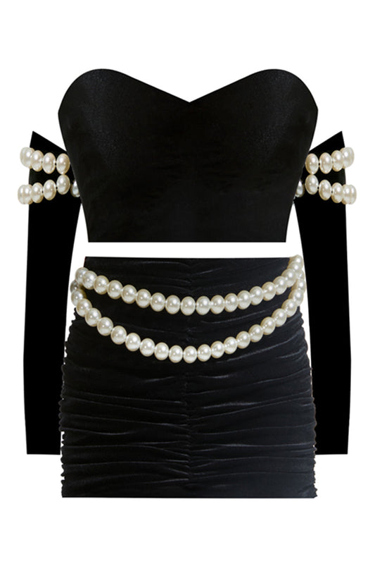 DOVER TOP AND SKIRT SET