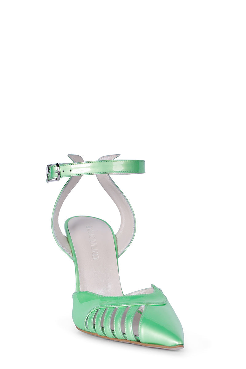 MAYA HEELS IN LIME