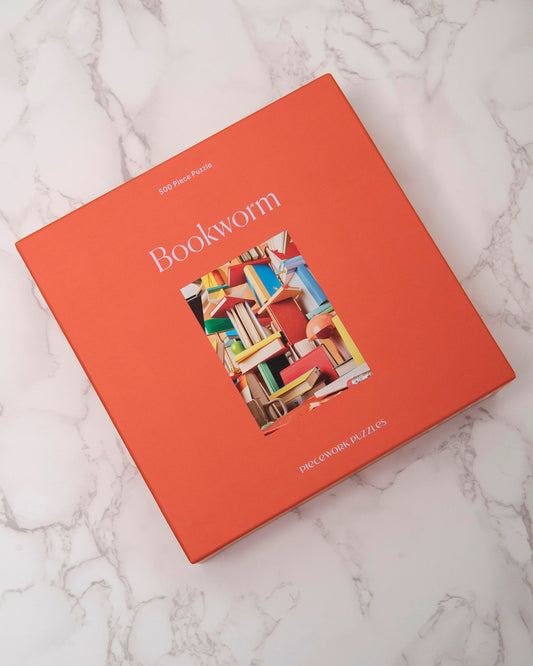 Bookworm Puzzle - 500 Piece Puzzle - Piecework  Puzzles