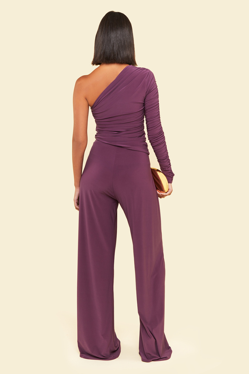 NEPETA TOP AND PANTS SET IN PURPLE