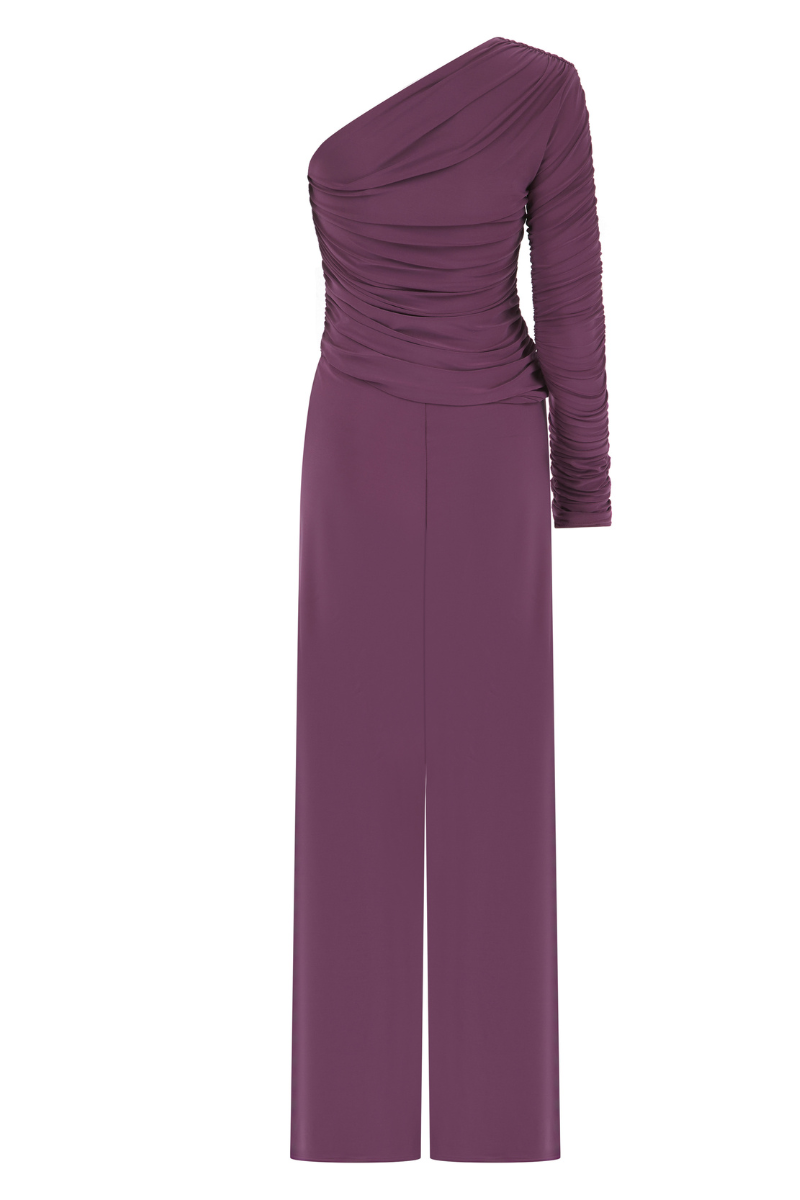 NEPETA TOP AND PANTS SET IN PURPLE