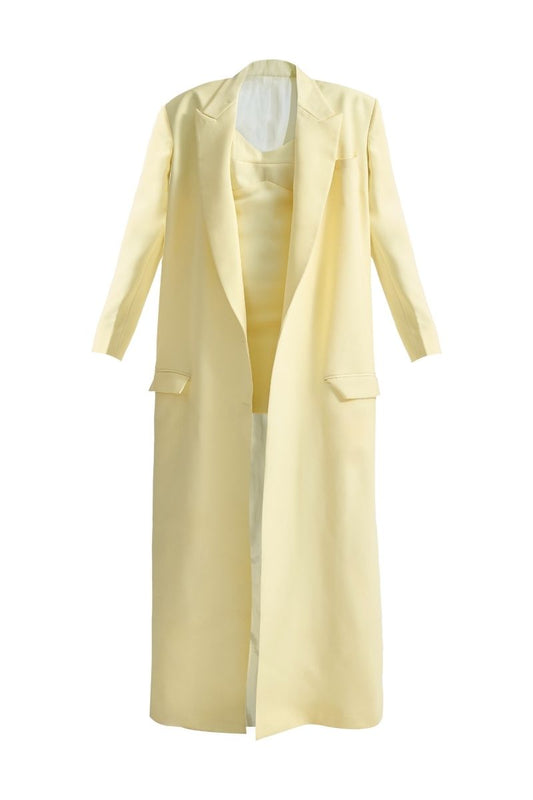 NICOLE BUTTER YELLOW CO-ORD