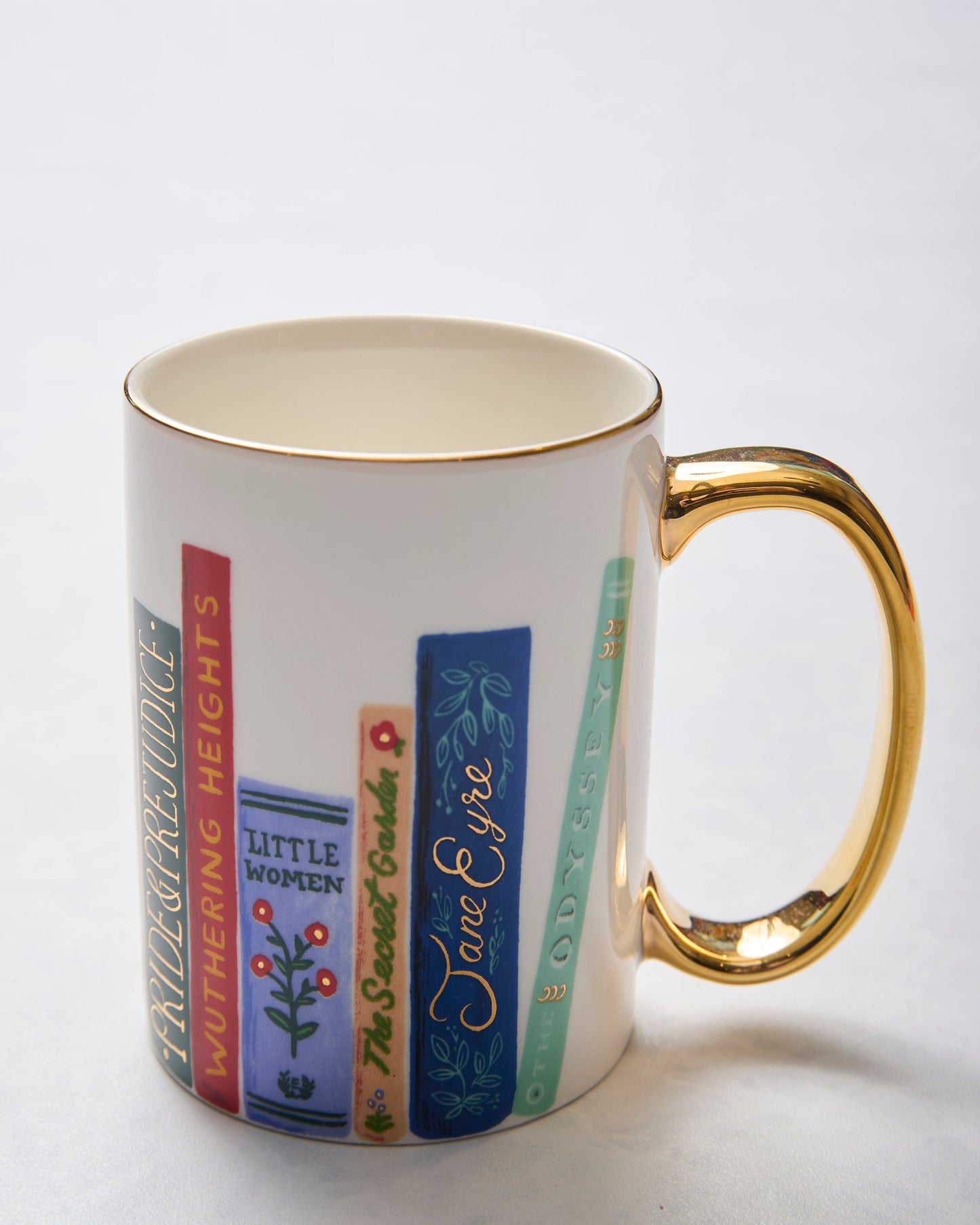Book Club - Rifle Paper Co Porcelain Mug - Multi