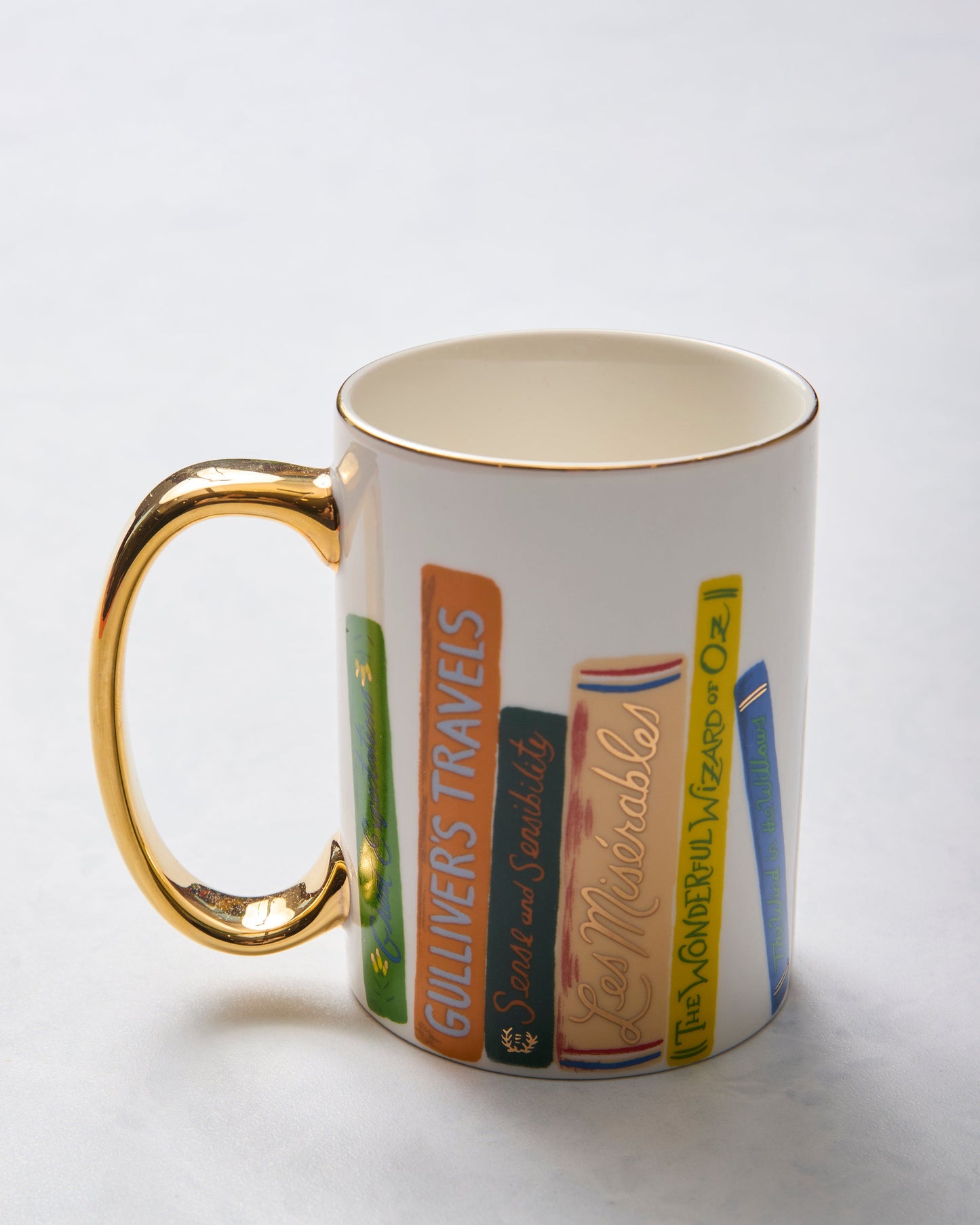 Book Club - Rifle Paper Co Porcelain Mug - Multi