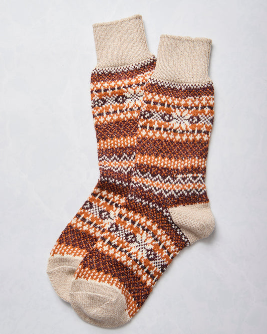 Nordic Wools - Nordic Socks  - Unisex - Pumpkin