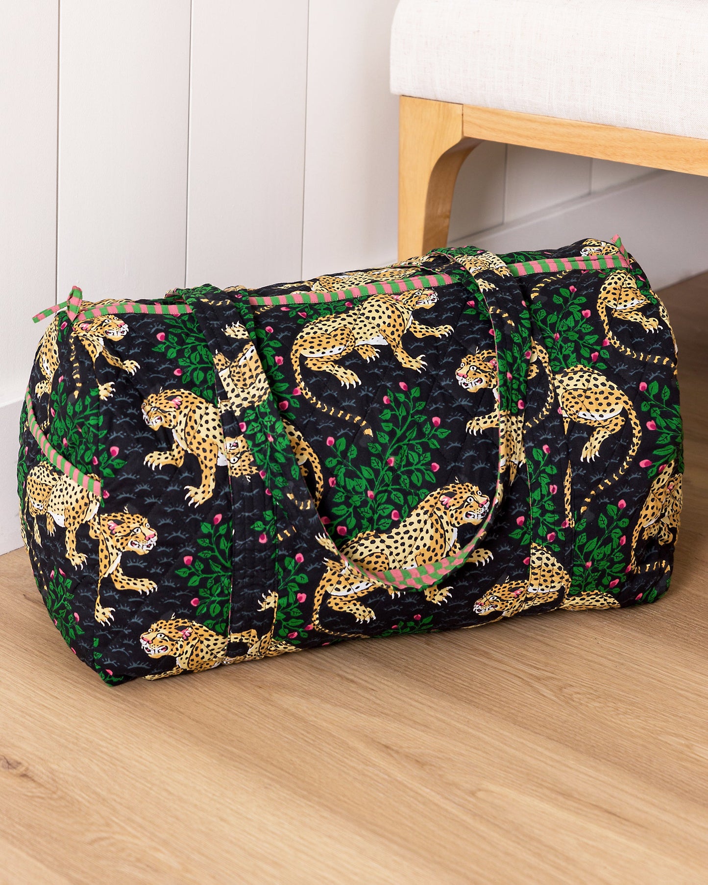 Bagheera - Quilted Duffle Bag - Ink