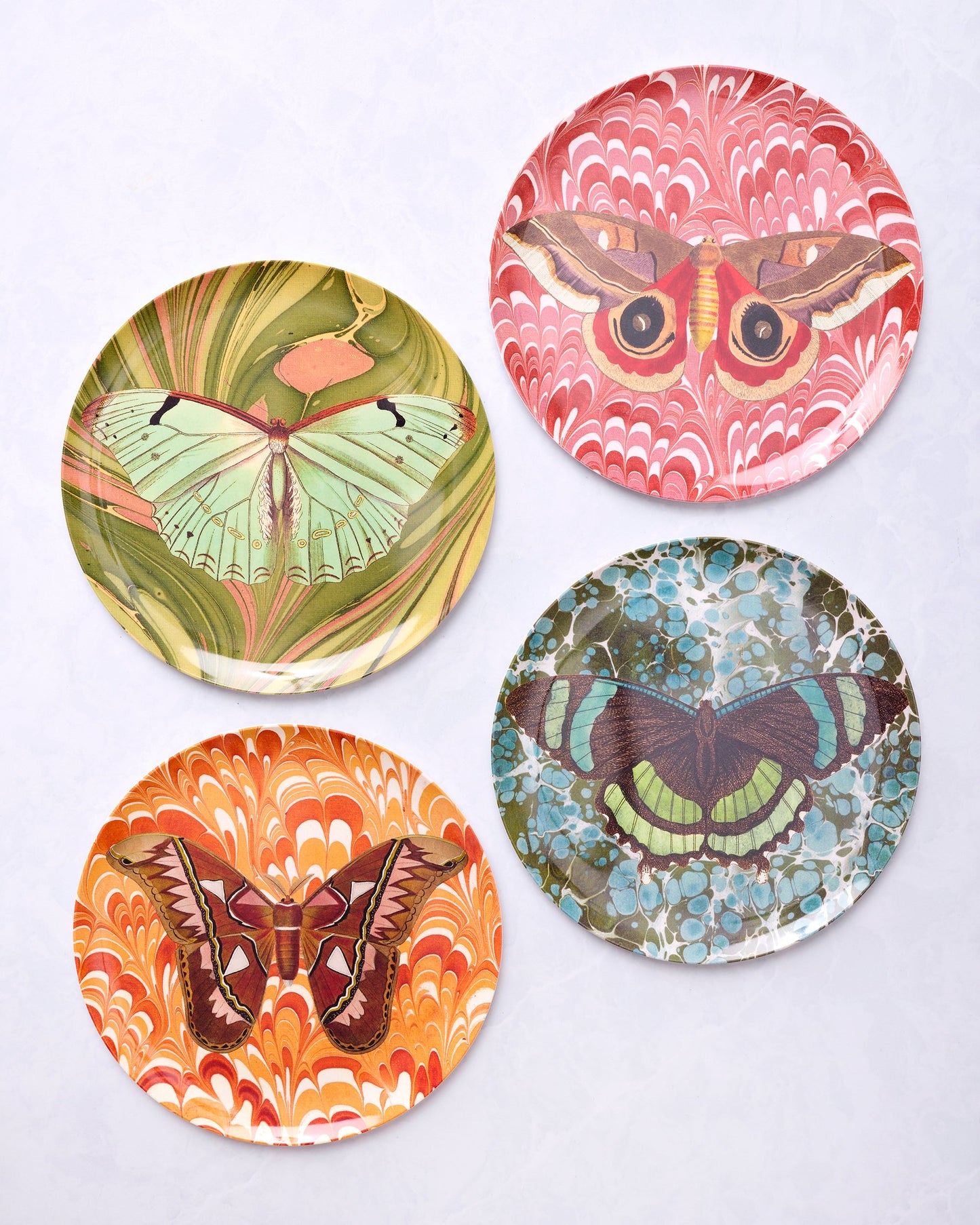 Flora & Fauna - Side Plates Set of 4
