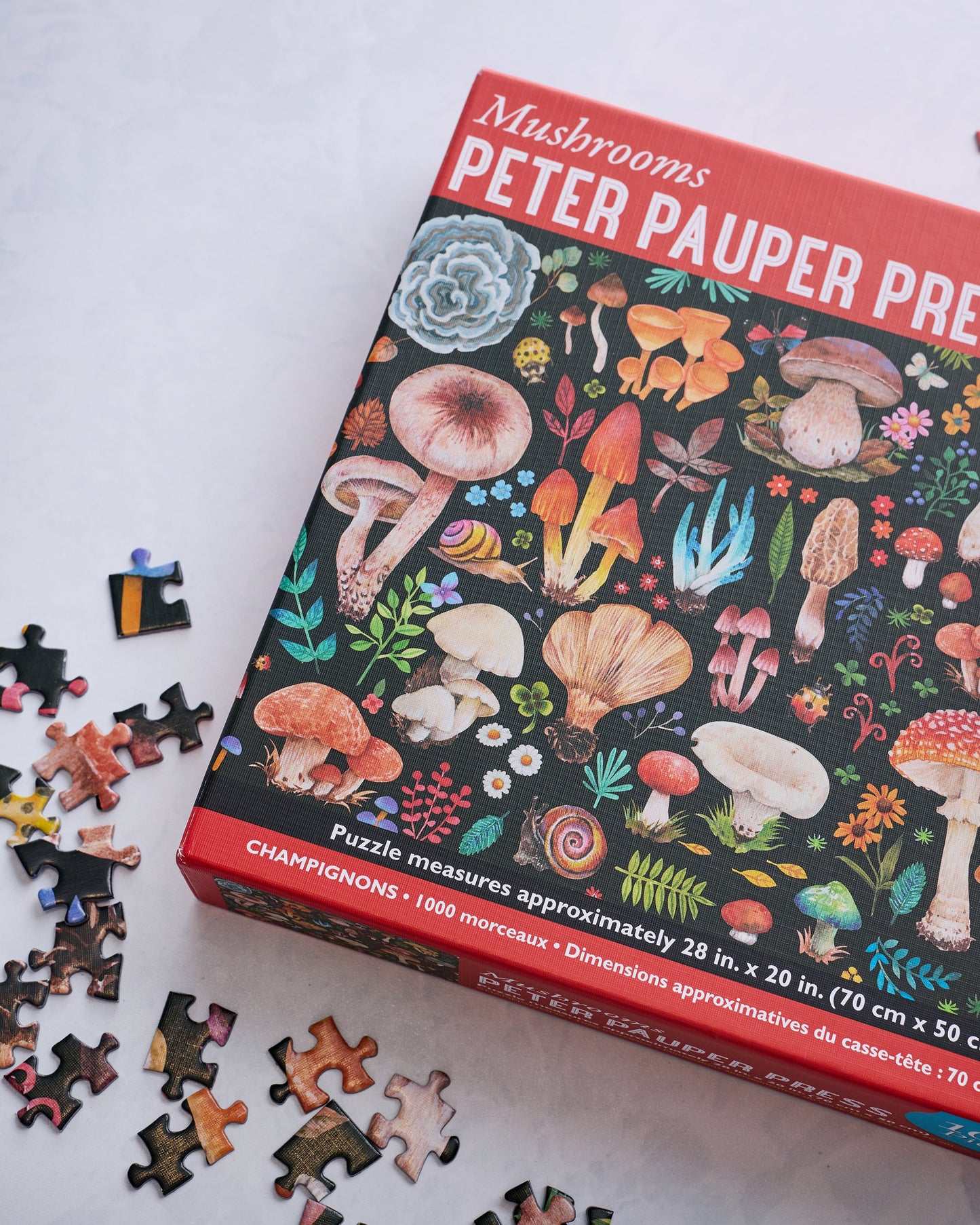 Mushrooms - 1000 Piece Jigsaw Puzzle - Peter Pauper Press