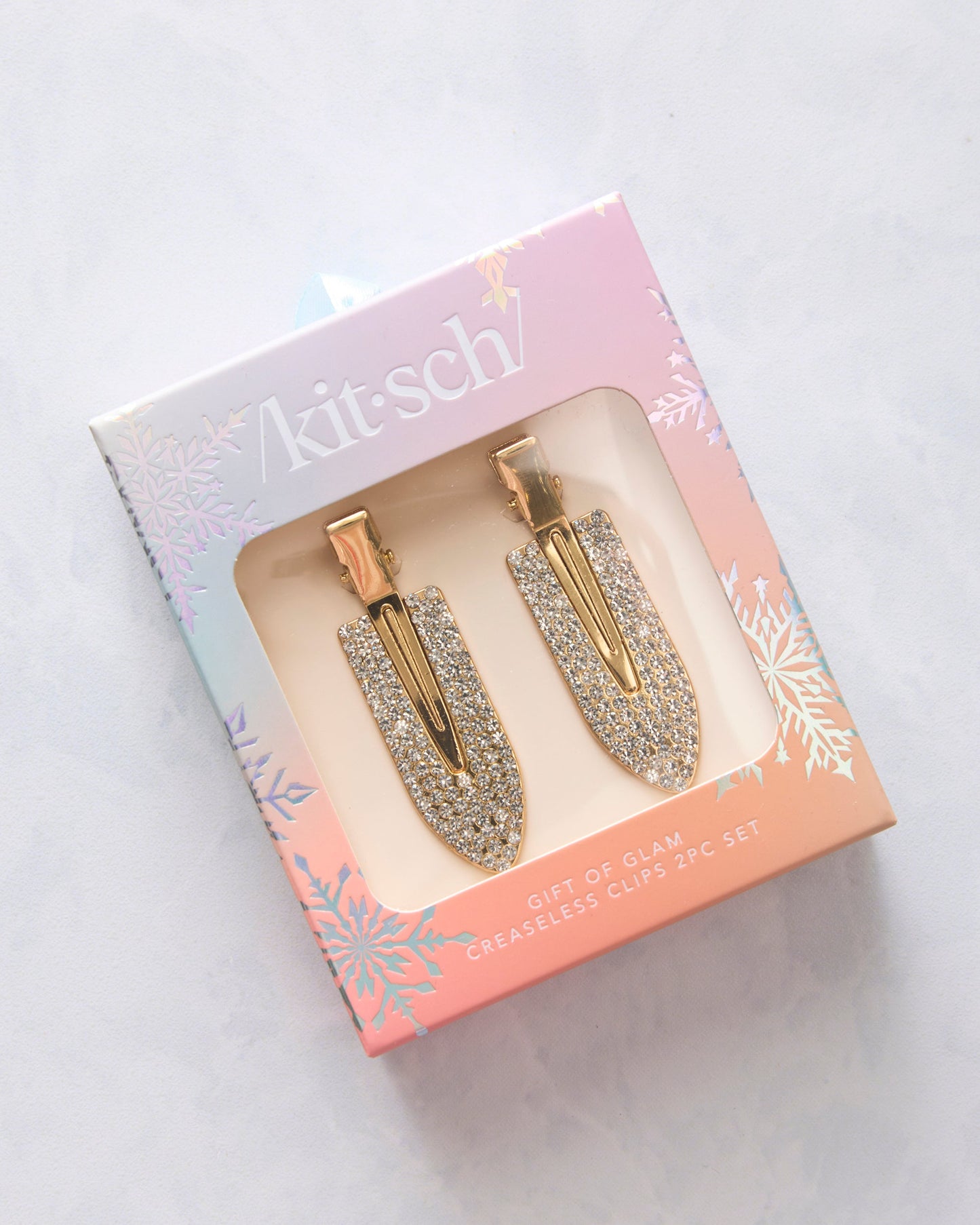 Rhinestone - Creaseless Clips Set of 2