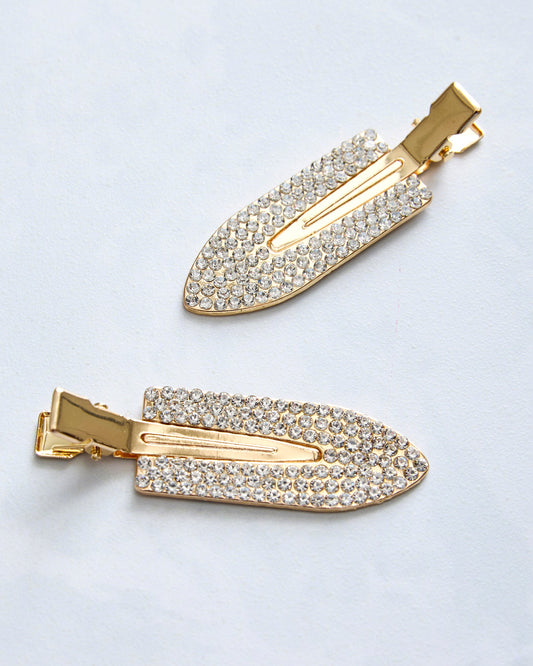 Rhinestone - Creaseless Clips Set of 2