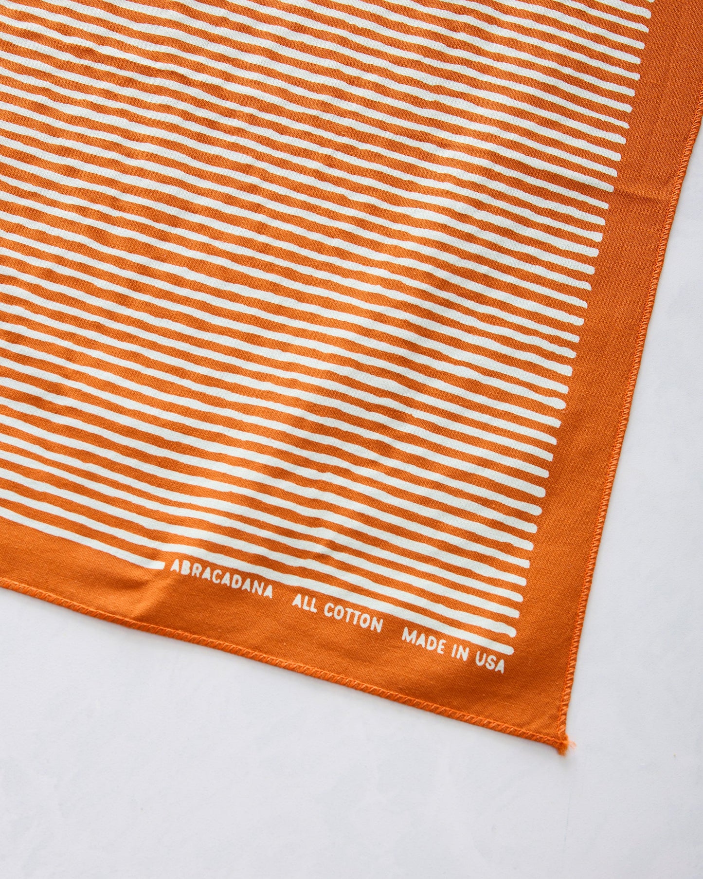 Marmalade Orange - Striped Bandana - Abracadana