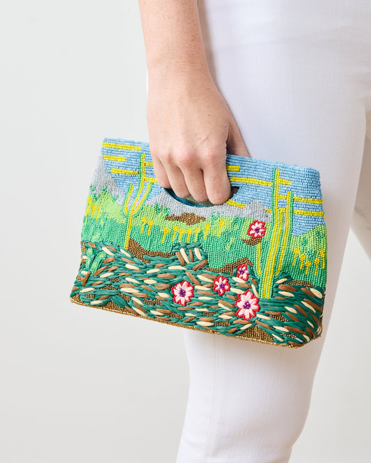 Cactus Combo - Cactus Cut Out Clutch - Tiana Designs