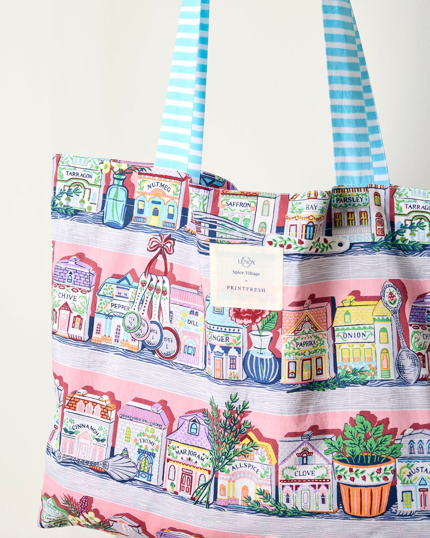 Lenox Spice Village™ x PF - Go To Tote - Kitchen Pink