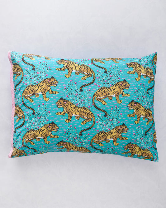 Bagheera - Set of 2 Pillowcase - Turquoise