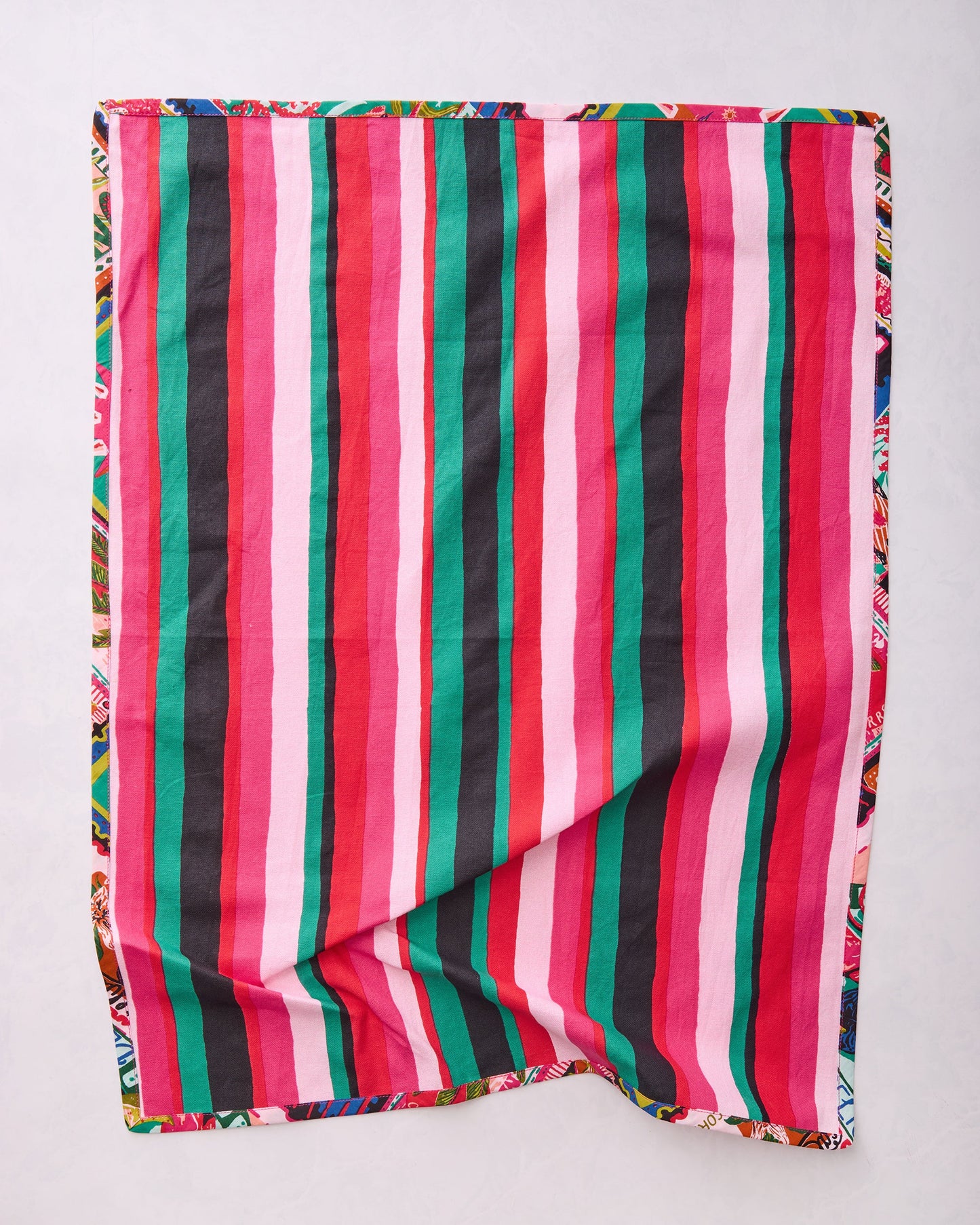 Colorful Coast - Tea Towels Set Of 2 - Vibrant Ink