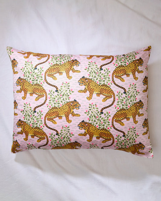 Bagheera - Eco Satin Pillowcase - Blush