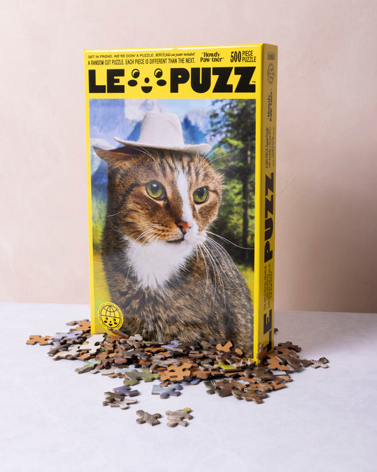 Howdy Paw—Tner - 500 Piece Puzzle - Le Puzz
