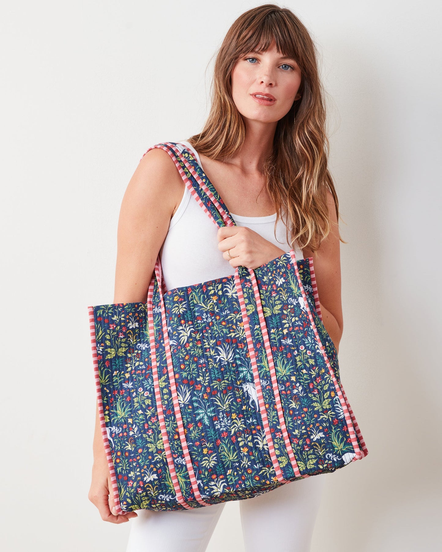 Unicorns Garden - The Traveler Tote - Indigo