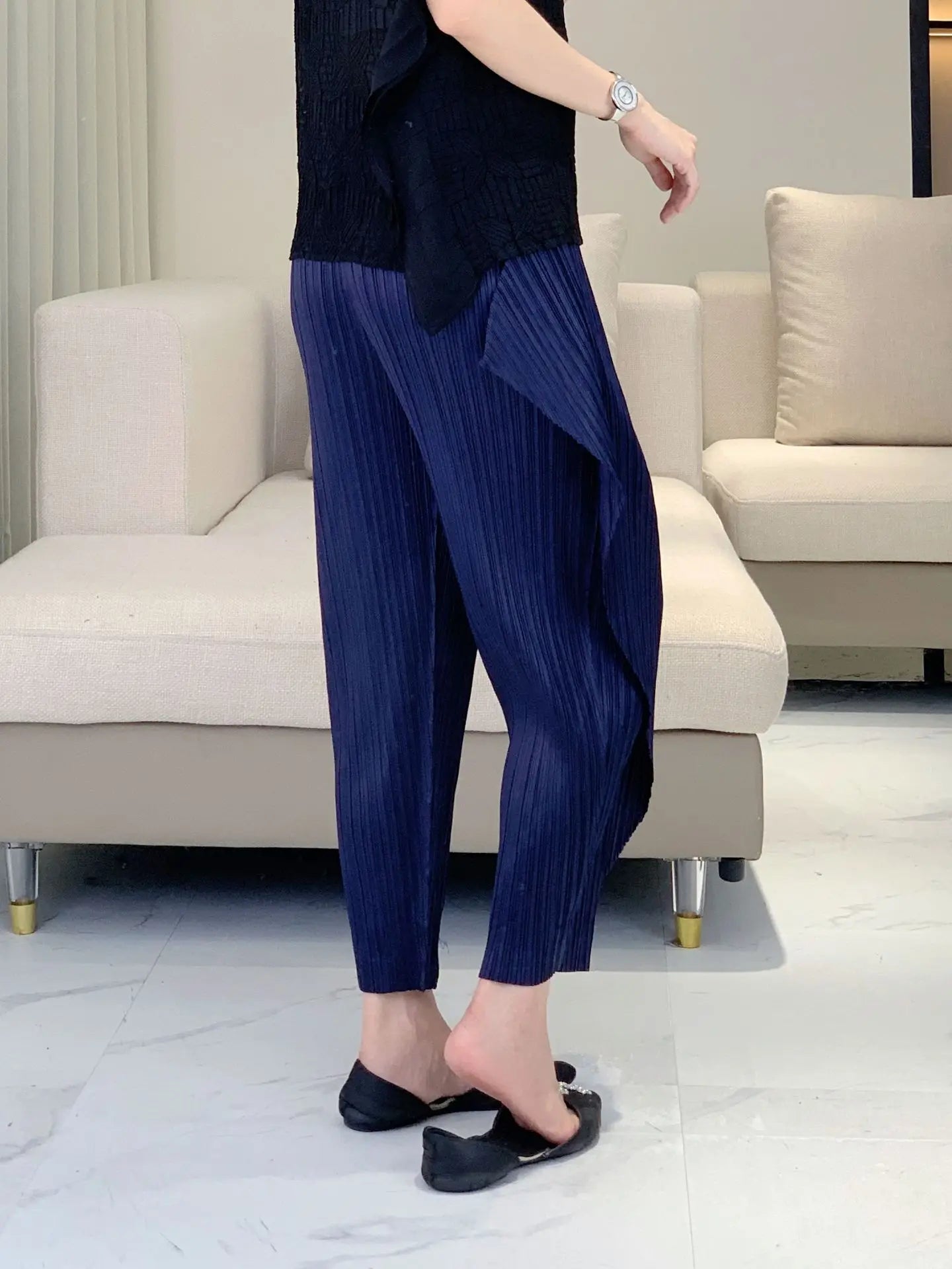 Luxury Truly Pleated Pants